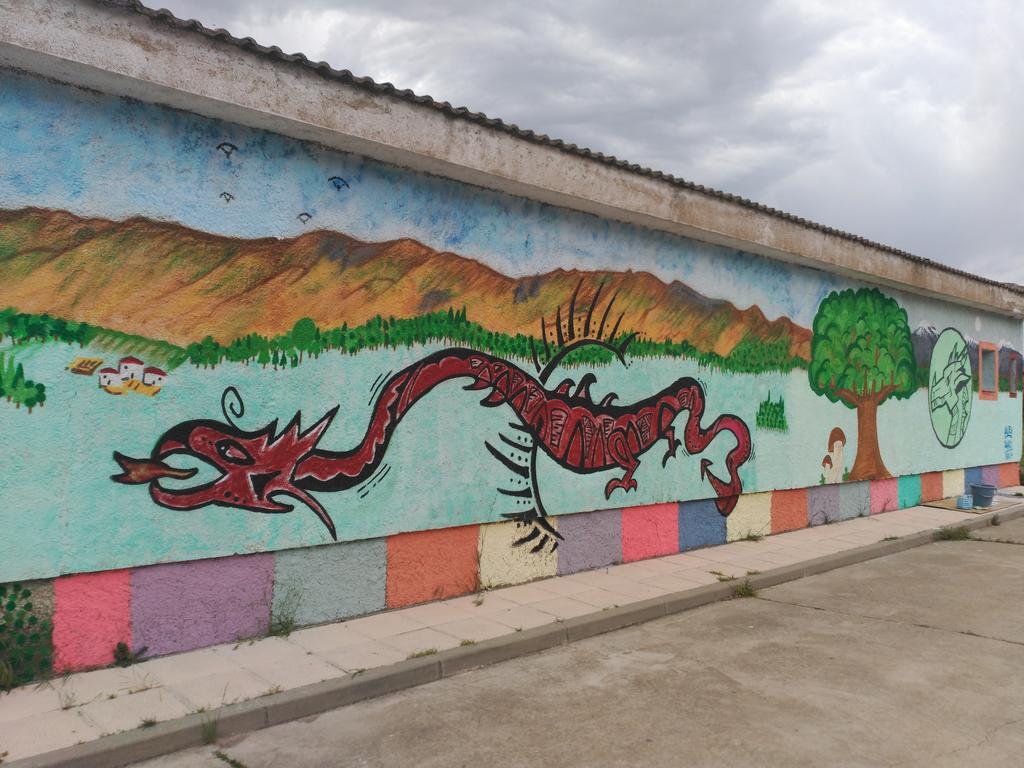 El Refugio Del Dragon Hostel Arcones Ngoại thất bức ảnh